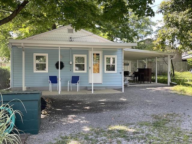 view of front of house