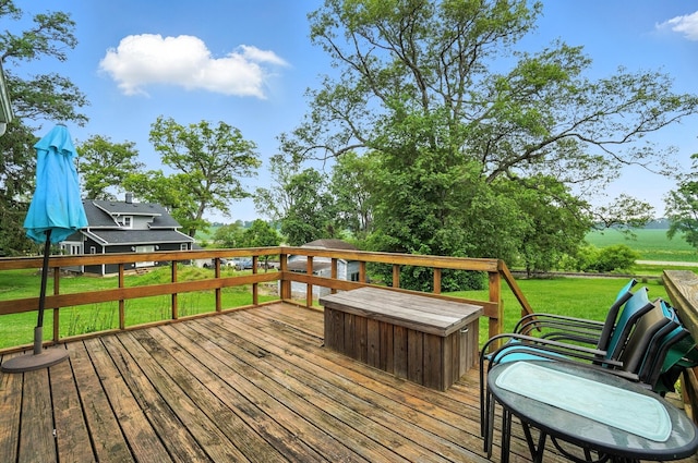 5638 Old Rte 70, Springfield, OH 45502 - deck featuring a yard