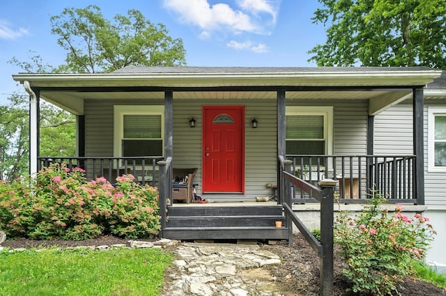 5638 Old Rte 70, Springfield, OH 45502 - view of front of home with covered porch