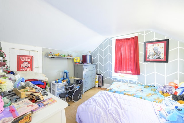 208 E Main St, Belle Center, OH 43310 - bedroom featuring lofted ceiling