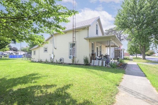 208 E Main St, Belle Center, OH 43310 - view of home's exterior with covered porch