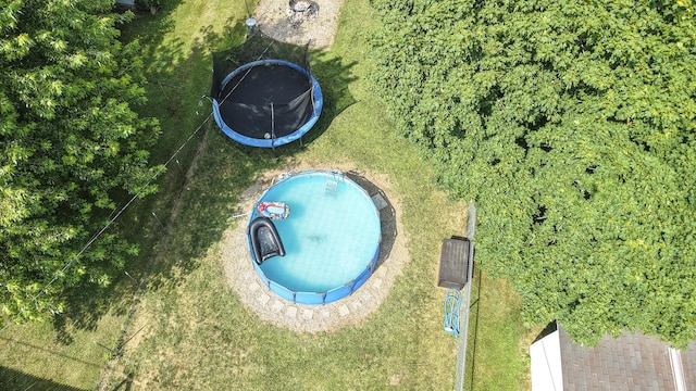 208 E Main St, Belle Center, OH 43310 - drone / aerial view