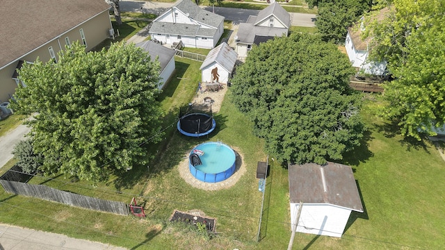 208 E Main St, Belle Center, OH 43310 - aerial perspective of suburban area