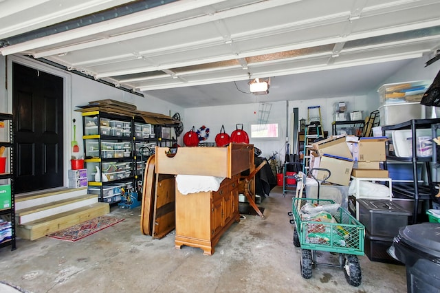1639 E Mile Rd, Springfield, OH 45503 - garage with a garage door opener