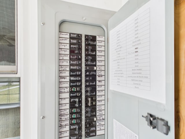 249 W Washington St, New Madison, OH 45346 - utility room with electric panel