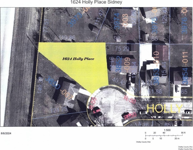 1624 Holly Pl, Sidney OH, 45365 land for sale