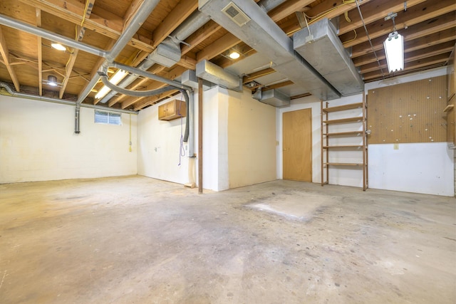 20 Snider Rd, New Carlisle, OH 45344 - view of unfinished below grade area