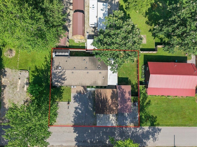 11372 Powhatan Path, Lakeview, OH 43331 - aerial overview of property's location featuring property parcel outlined
