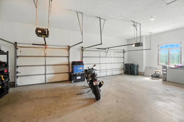891 N Tecumseh Rd, Springfield, OH 45504 - garage featuring a garage door opener