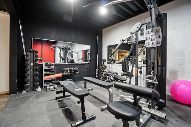 891 N Tecumseh Rd, Springfield, OH 45504 - view of gym