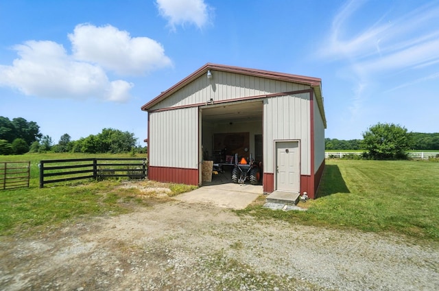 891 N Tecumseh Rd, Springfield, OH 45504 - view of pole building