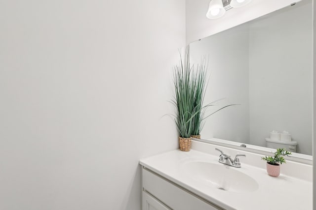 8202 Cherry Birch Dr, Tipp City, OH 45371 - half bath featuring vanity and toilet