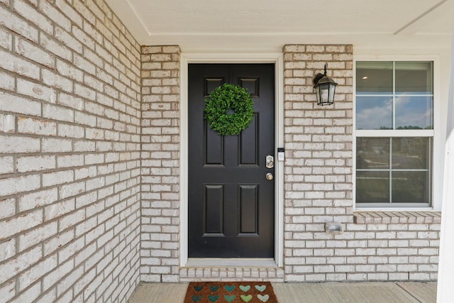 8202 Cherry Birch Dr, Tipp City, OH 45371 - property entrance with brick siding and a porch