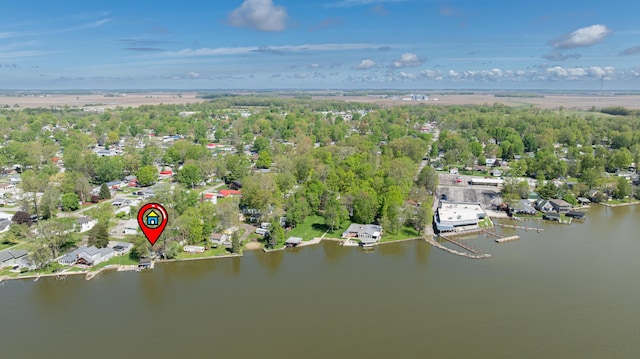 14072 Seminole Path, Lakeview, OH 43331 - aerial view of property and surrounding area featuring a large body of water