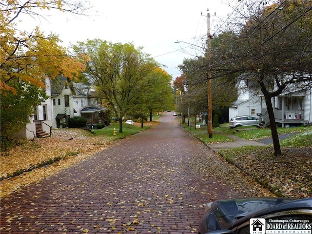 view of street