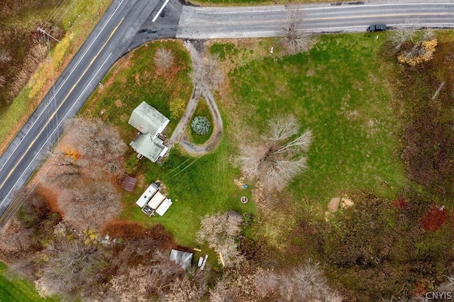 view of aerial view