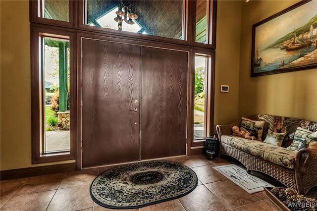 1567 Lake Rd, Porter, NY 14174 - foyer with tile patterned floors