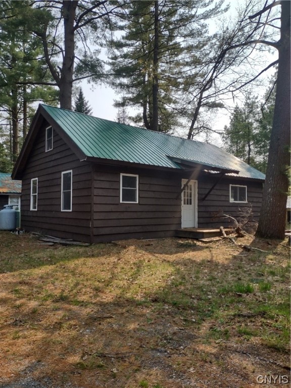 view of back of property