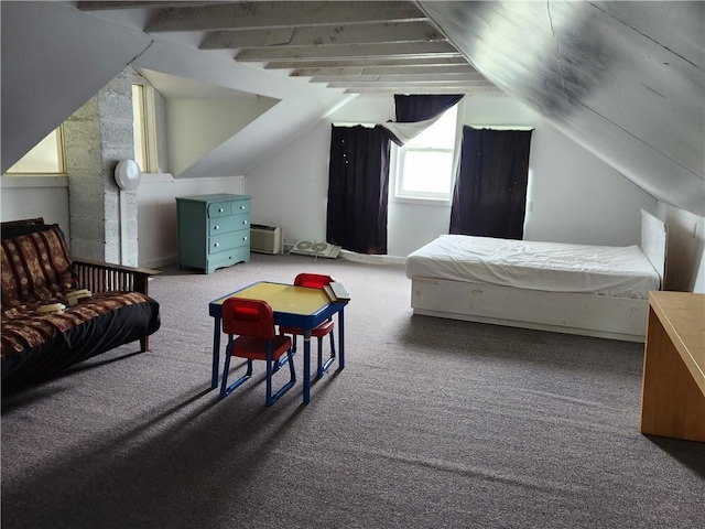 151 Schultz Rd, Sanford, NY 13754 - carpeted bedroom featuring lofted ceiling