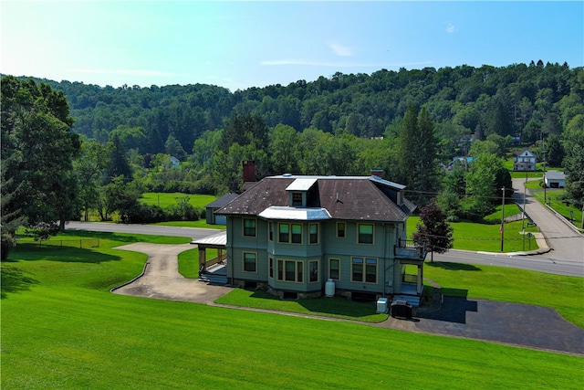 view of drone / aerial view