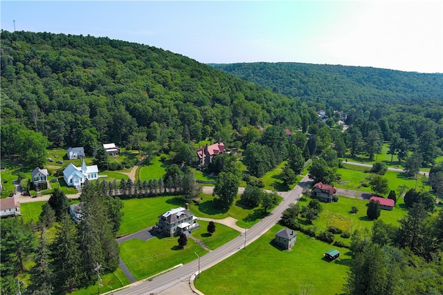 view of aerial view