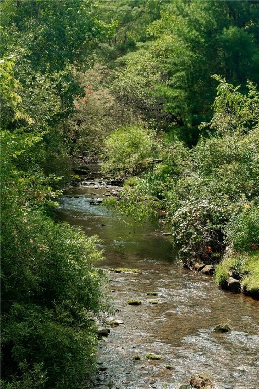 view of nature with a water view