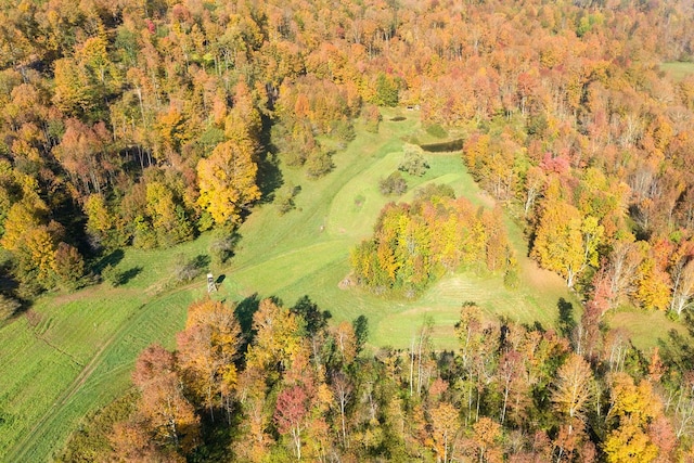 view of aerial view