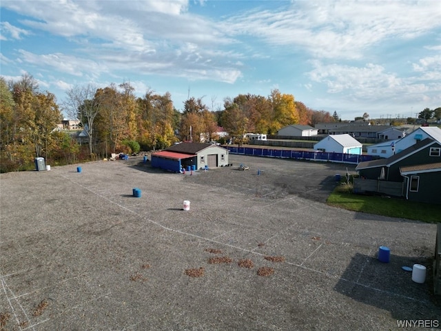 view of vehicle parking