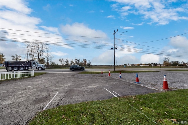 view of vehicle parking