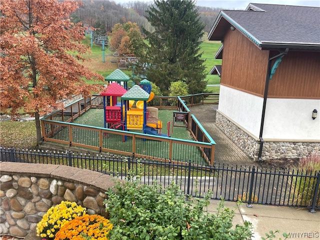 view of playground