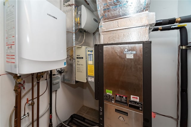 utilities with water heater