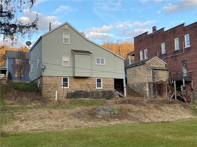 view of back of house