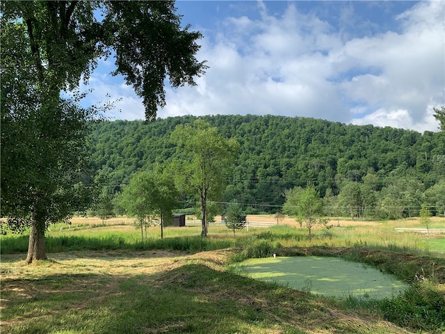 view of home's community featuring a rural view