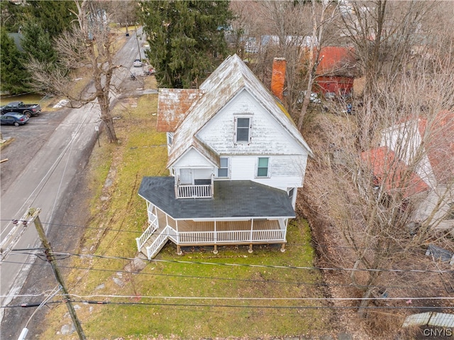 view of drone / aerial view