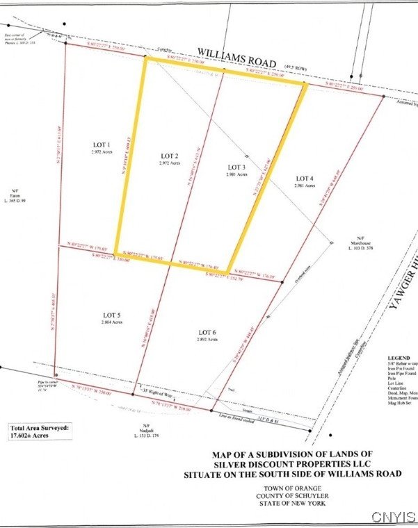 0 Williams Rd, Orange, NY 14815