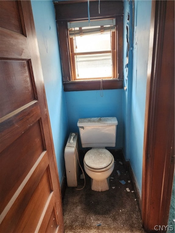 bathroom with toilet