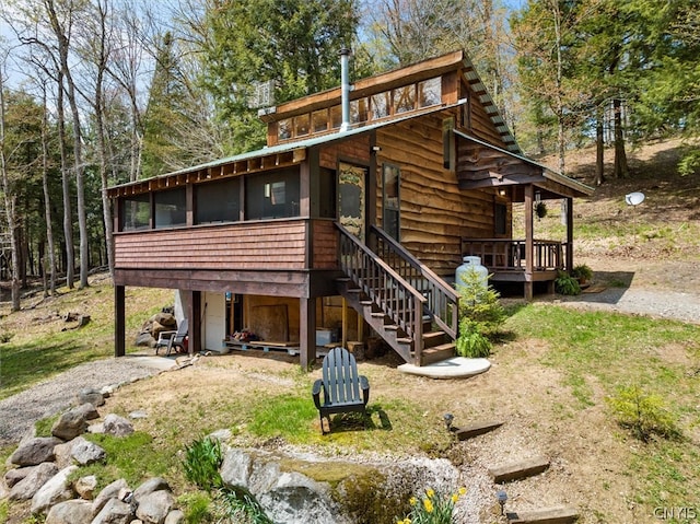 view of back of house