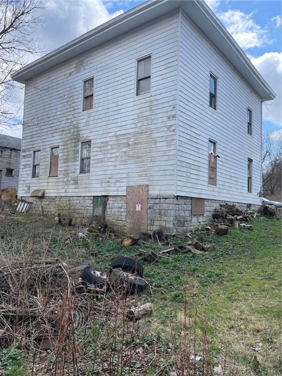 view of rear view of house