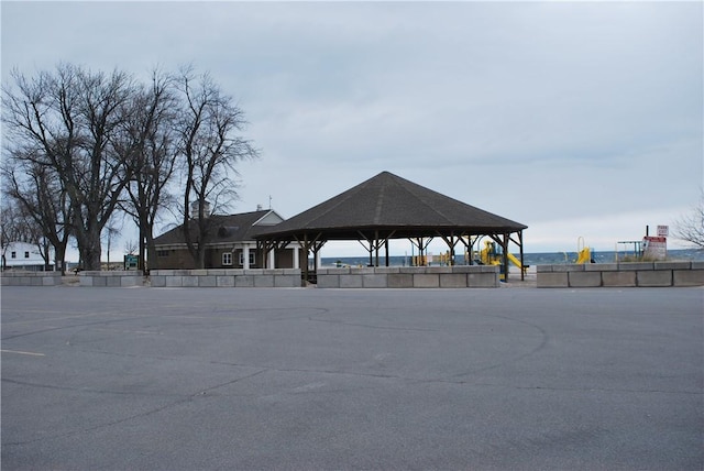 view of home's community featuring a gazebo