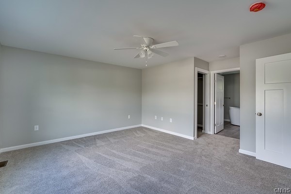 22217 Freedom Dr, Champion, NY 13619 - interior space with ceiling fan and carpet floors