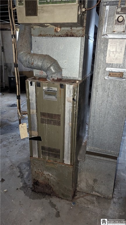 view of utility room