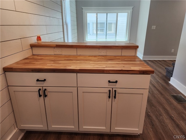 bathroom featuring hardwood / wood-style floors