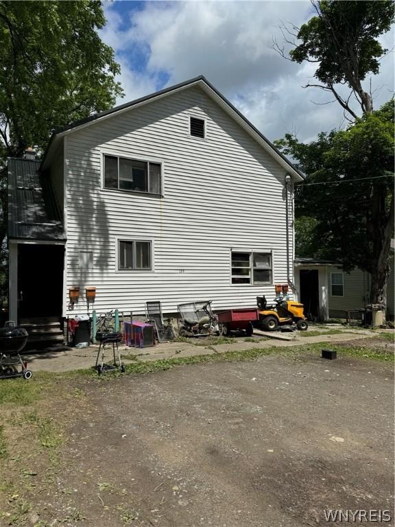 view of rear view of property