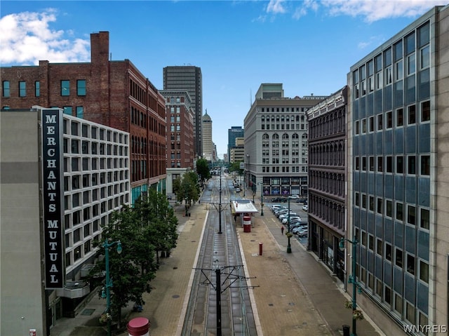 view of property's view of city