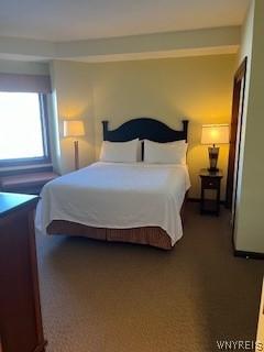 bedroom featuring carpet floors