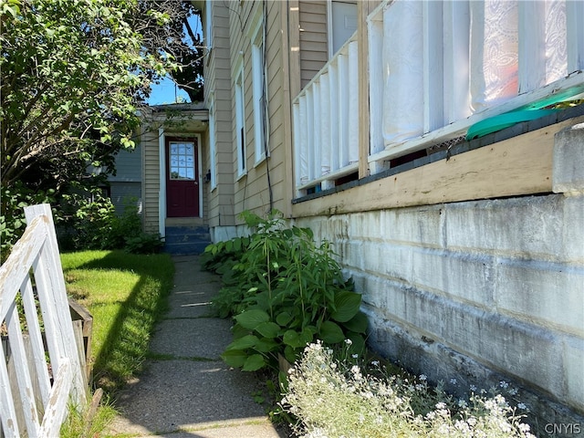 view of property entrance