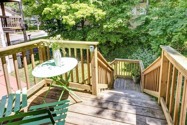 view of deck