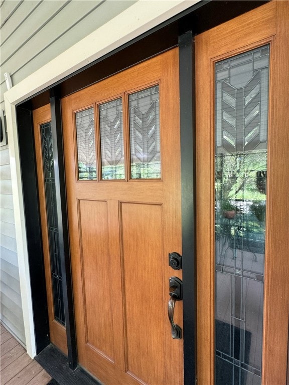 view of entrance to property