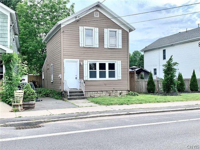2739 State Route 48, Minetto, NY 13115 - traditional home with entry steps