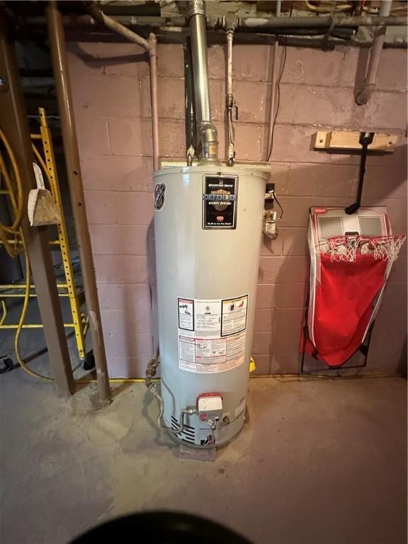 utilities with gas water heater